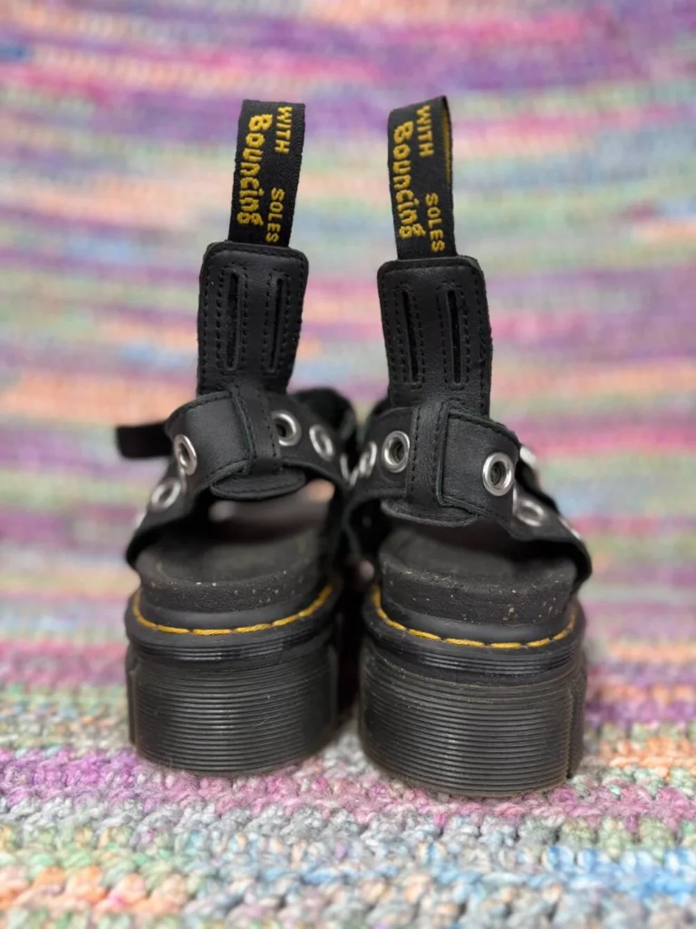 Dr.Martens Ricki HDW Sandals Womens size 6 (missing ankle strap) - Picture 2 of 6